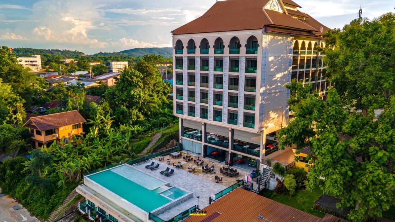 Chiangkhong Teak Garden Riverfront Onsen Hotel- Sha Extra Plus Chiang Khong Exterior foto
